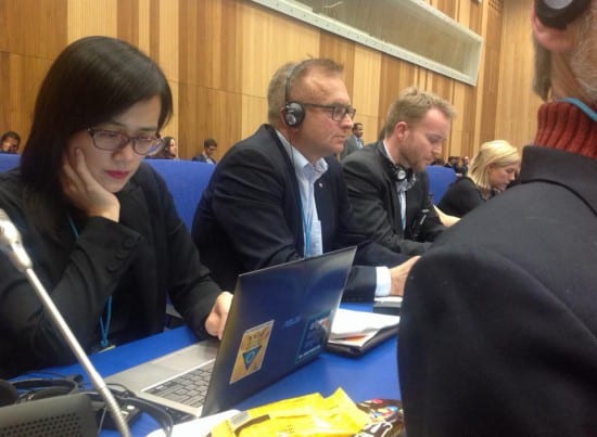 Getting ready for our statement to #CND2014