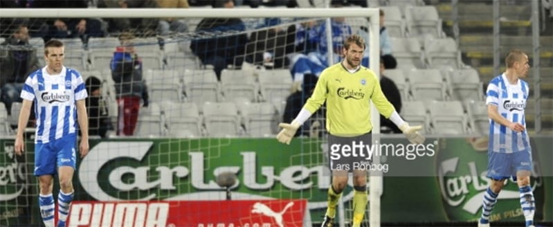 Roy Carroll during his time at Danish Odense BK